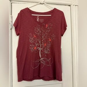 Women's Mauve Graphic Tee